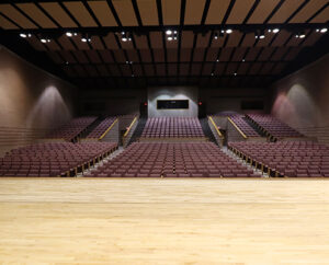 New stage lift and orchestra pit at Chesterton High School